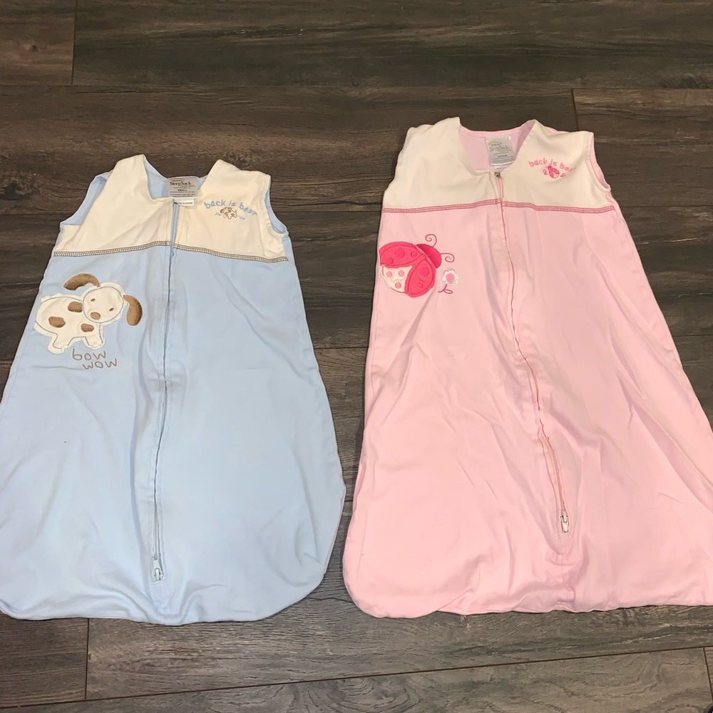 Halo sleepsacks - 0-6 mo and 6-12 mo.